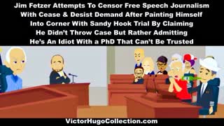 Sandy Hook Jim Fetzer Attempt To Censor Free Speech Journalism With Cease Desist Demand Becomes Joke