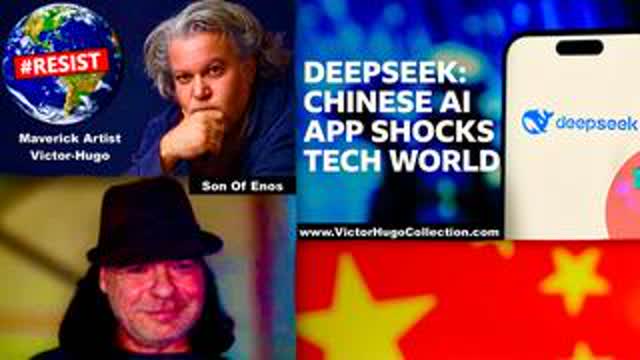 SonOfEnos Victor Hugo AIPAC Israel Control Donald Trump Stargate Deepseek Artificial Intelligence