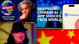 SonOfEnos Victor Hugo AIPAC Israel Control Donald Trump Stargate Deepseek Artificial Intelligence