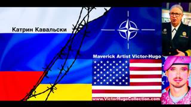 Russia USA NATO Evil Culture War Victor Hugo Катрин Кавальски Russian Woman Shocked By USA Depravity