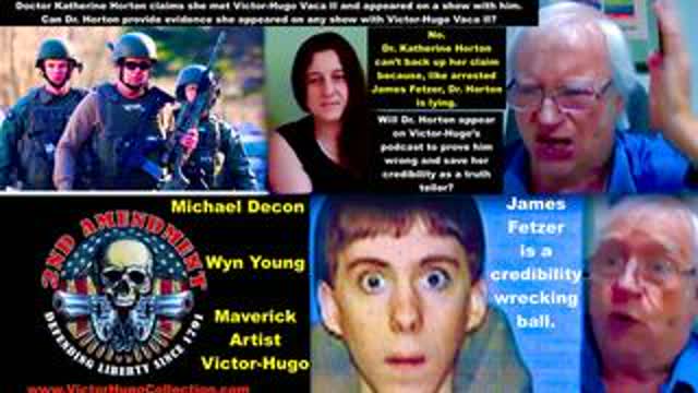 Michael Decon Wyn Young Victor Hugo Expose Sandy Hook Alex Jones Jim Fetzer Doctor Katherine Horton