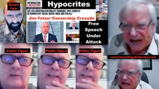 ADL Jonathan Greenblatt Upsets Antisemite Jim Fetzer Herpe Russ Winter Alleged Pedo Joachim Hagopian
