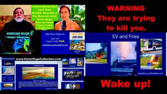 WARNING IRS Blackrock Vanguard Maui Lahaina Hawaii Land Grab Smart City Michelle Melendez VictorHugo