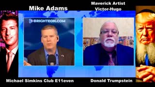 Mike Adams Victor Hugo Expose Club E11even Michael Simkins Diddy Epstein Mossad Trump Kamala Harris