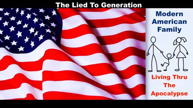 Modern American Family Living Thru Apocalypse Brave Man Saves Good Wife Gives Smart Son Sound Advice