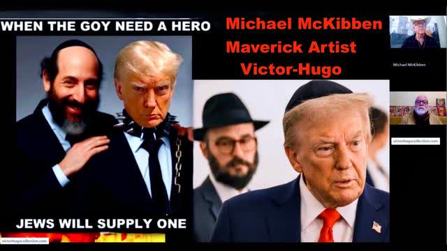 Jewish Controlled Trump Orders Review To Punish And Deport AntiSemites Michael McKibben Victor Hugo