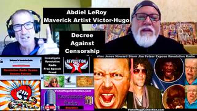Abdiel LeRoy Victor Hugo Righteous Decree From Heaven To Overthrow Censorship Restore Our Birthright