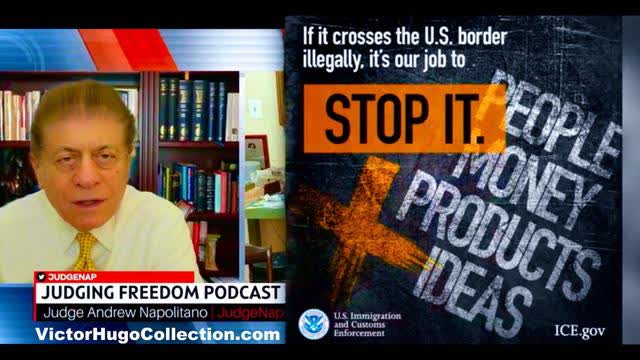 Judge Andrew Napolitano Quotes Victor Hugo Idea Whose Time Has Come Free Speech Israel Censorship