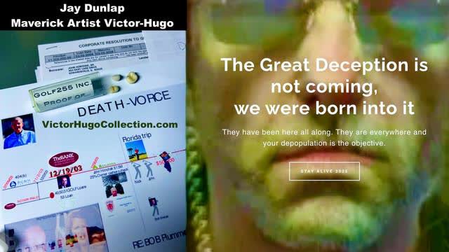 The Great Deception Synagogue Of Satan Control Banks Inheritance Judges Jails Jay Dunlap Victor Hugo