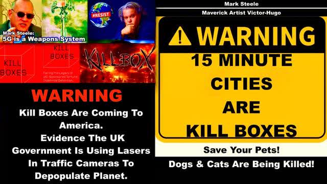 WARNING Kill Boxes Coming To USA UK Uses Lasers In Traffic Cams To Depopulate Mark Steele VictorHugo