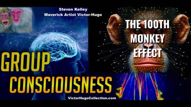 Getty Museum 100 Monkeys Group Consciousness Super Conscious Remote Viewer Steven Kelley Victor Hugo