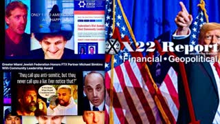 X22 Report Greater Miami Jewish Federation Community Leader Micheal Simkins Expose Israel War Crimes