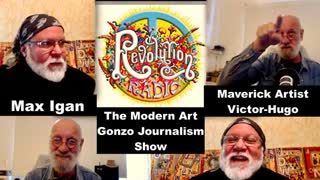Max Igan VictorHugo Revolution Radio Premiere USA Adolescent Society Jews Ignite Worldwide Race Wars