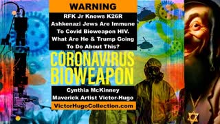 Cynthia McKinney Warns Trump RFK Jr Knows K26R Ashkenazi Jews Are Immune To HIV In Covid Bioweapons