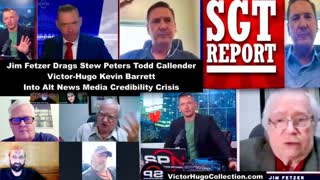 Jim Fetzer Drags SGT Report Todd Callender Stew Peters Alex Jones VictorHugo Into Credibility Crisis