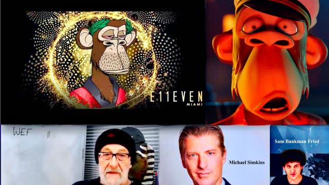 Clif High Michael Simkins Lion Development Group FTX Bored Ape Yacht Club Bare WEF E11even Symbolism