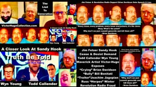 Disgraced Jim Fetzer Demands Todd Callender Wyn Young Victor Hugo Cease Desist Exposing Sandy Hook