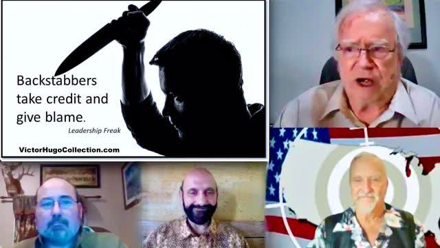 Victor Hugo Defends Jim Fetzer Before Being Backstabbed As Gertjan Zwiggelaar Warns Him About Fetzer