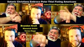 Brandon Kroll Victor Hugo Trump Gaza Epstein Israel Satanic Sandy Hook Treason Alex Jones Jim Fetzer