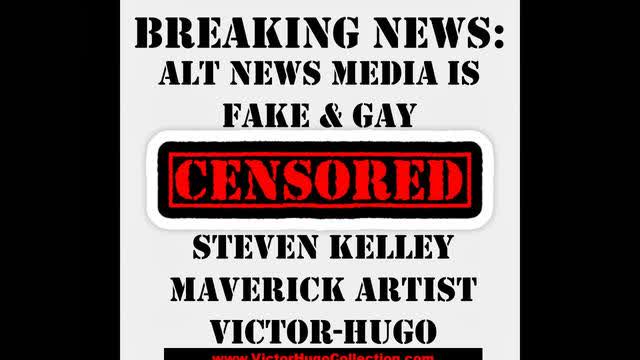 Steven Kelley VictorHugo Revolution Radio Expose Fake Gay Alt News Media Getty Museum Tunnels Bunker