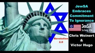 Chris Weinert Victor Hugo Benjamin Netanyahu Donald Trump JewSA Embraces Commitment To Ignorance