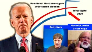 Pam Bondi Must Investigate 2020 Stolen Election If USA To Be Taken Seriously Salty Nuts Victor Hugo