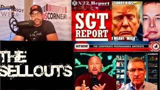 SellOuts SGT Report Elon Musk Alex Jones Brian Davidson X22 Report David Nino Rodriguez Exposed