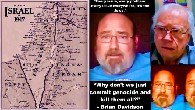 Jim Fetzer Fosters Antisemite Brian Davidson Incitement To Violence Hate Speech Palestine Israel Lie