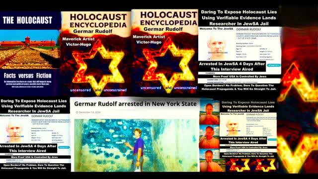 Holocaust Encyclopedia Author Germar Rudolf Persecuted After Exposing Holocaust History Propaganda