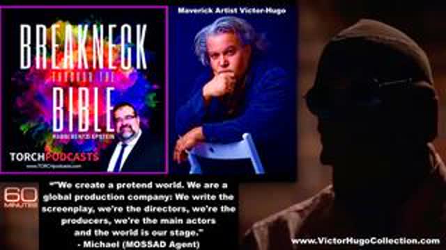 USA Israel MOSSAD Agent Admits Jews Create Pretend World Using Actors HAMAS Rabbi Epstein VictorHugo