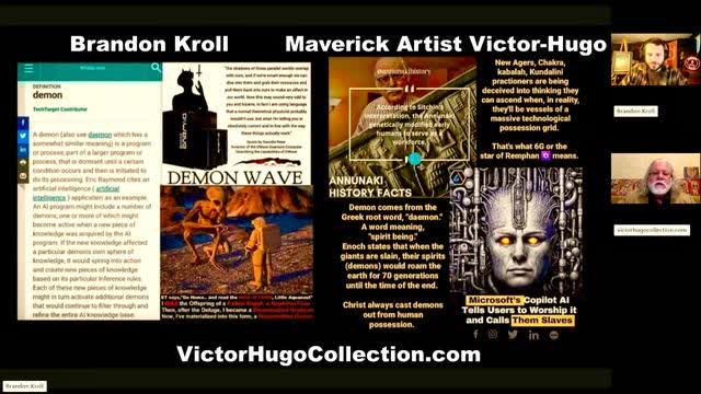 Artificial Intelligence Demons Geordi Rose DWave Quantum Computing Shiva Brandon Kroll Victor Hugo