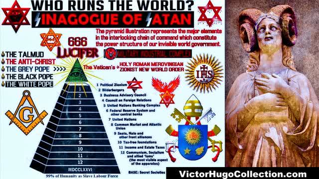 Synagogue Of Satan Spawns Satanic Christians Brave Genuine Jew Debates Victor Hugo On Jewish Problem