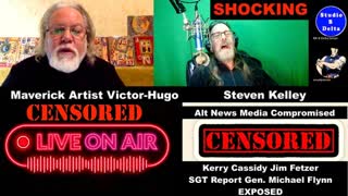 SHOCKING Steven Kelley Victor Hugo CENSORED LIVE Kerry Cassidy Jim Fetzer SGT Report Flynn EXPOSED