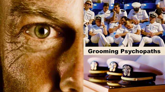 Charities Recruit Psychopaths US Naval Academy Grooms Cherry Marines Michael McKibben Victor Hugo