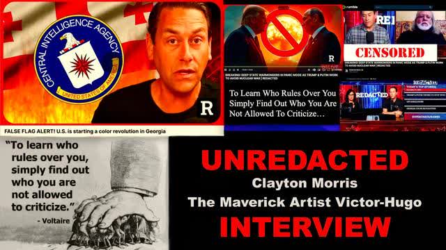 Redacted Redacts Any Mention Of Synagogue Of Satan UnRedacted Clayton Morris Victor Hugo Interview