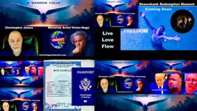 Christopher James Warrior Calls Victor Hugo WARNING Worldwide Court Systems Are Constructed Fraud