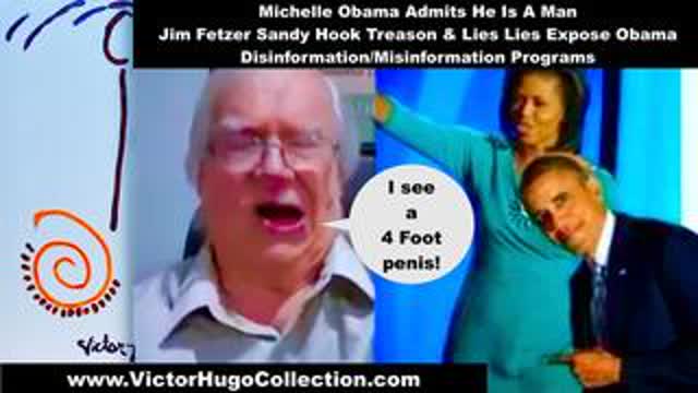 Michelle Obama Admits He Is A Man Sandy Hook Jim Fetzer Lies Spotlight Obama Misinformation Programs