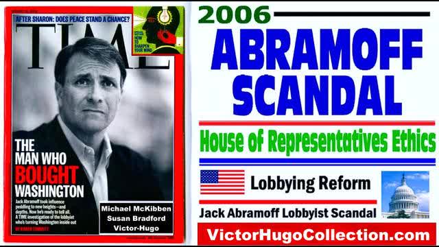 Jack Abramoff Scandal Federal Investigation Larry Summers Michael McKibben Susan Bradford VictorHugo