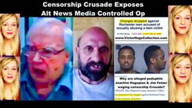 Amazing Polly Exposes Rumble During Alleged Pedophile Joachim Hagopian Jim Fetzer Censorship Crusade