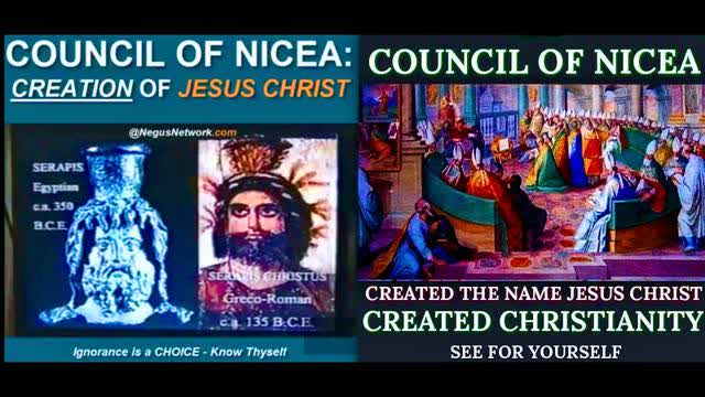 Council Of Nicea Jesus Christ Was Created By Synagogue Of Satan To Control Christians Shocking Truth