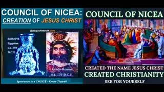 Council Of Nicea Jesus Christ Was Created By Synagogue Of Satan To Control Christians Shocking Truth