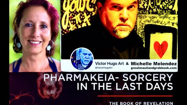 Michelle Melendez VictorHugo Vatican Debt Slaves Elon Musk Robots Big Pharma Sorcery Bible Jesus Sin