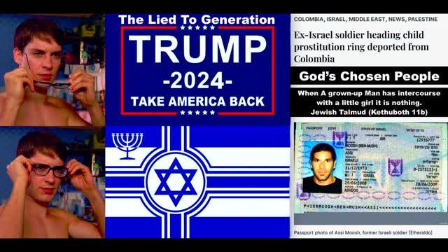 Zionist Trump Mike Johnson Synagogue Of Satan LGBTQP Are Best Whites Christians Deserve Genocide