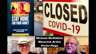 Covid Psyop Used To Isolate Frightened Public Birthed Lockdown Speakeasy Michael McKibben VictorHugo