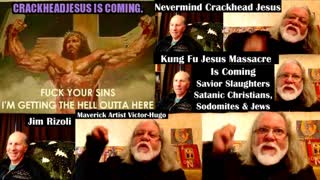 Kung Fu Jesus Massacre Savior Slaughters Satanic Christians Sodomites Jews Jim Rizoli Victor Hugo