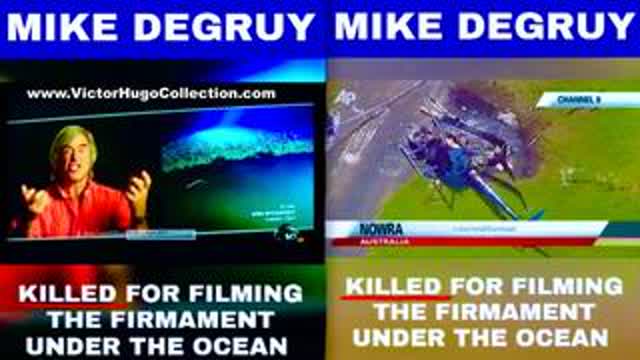 Mike DeGruy Assassinated For Filming Firmament Under Ocean In Gulf Of Mexico For Blue Planet Series