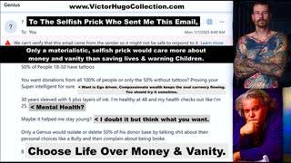 Hollywood Undead Shady Jeff Jeffrey Phillips Victor Hugo WARNING Tattoo Risks Cancer Lower Life Span