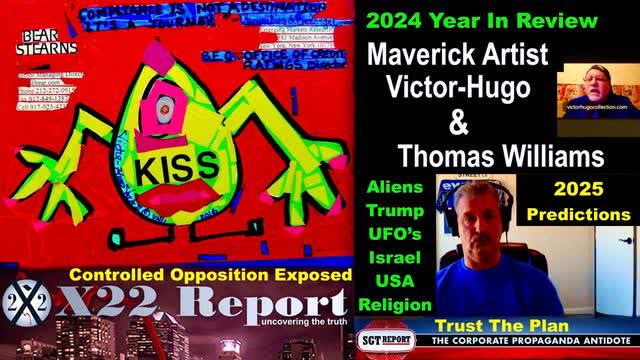 X22 Report SGT Report CIA Controlled Opposition Exposed UFO Trump Israel Thomas Williams Victor Hugo
