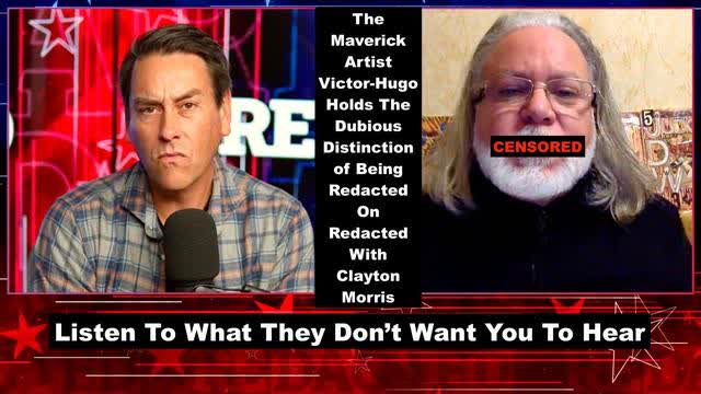 VictorHugo Redacted On Redacted For Exposing The Jewish Problem During Interview With Clayton Morris