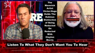VictorHugo Redacted On Redacted For Exposing The Jewish Problem During Interview With Clayton Morris